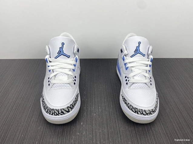 HYPE Fashionable 3837 Jordan3 UNC CT8532- 1014